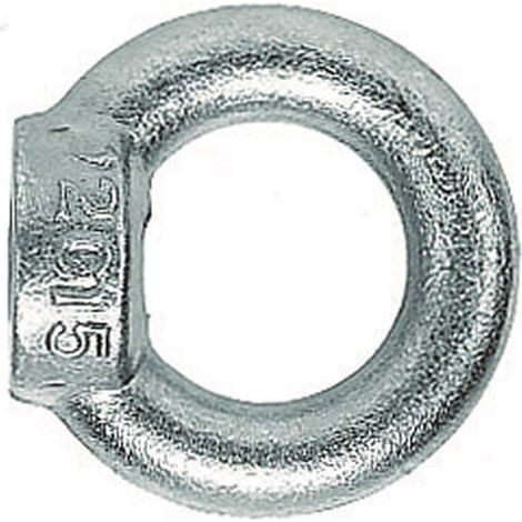 Bague Écrou M 10, 80842 - 1 Pièce - Acier Allié - Acier Au Carbone - M10 x 6mm