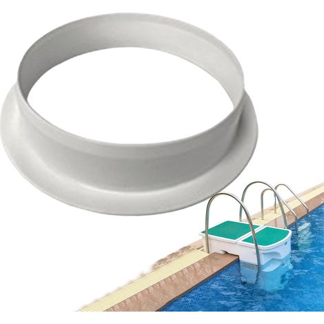 Anneau de support pour skimmer de piscine - Pièces de rechange - Couvercle de filtre intérieur et extérieur - Accessoire pour piscine de jardin (1/5)