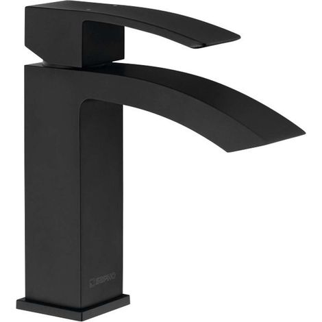 Sapho Ginko - Grifo de lavabo, negro mate 1101-06B (1/5)