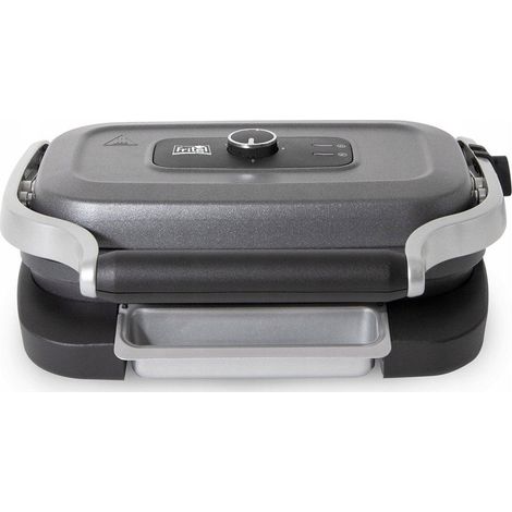 Toshiba FRITEL 1360 Elektrogrill schwarz grau 27x16 cm