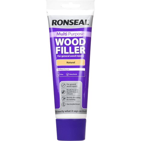 Ronseal Multipurpose Wood Filler Tube Natural 325g RSLMPWFN325G