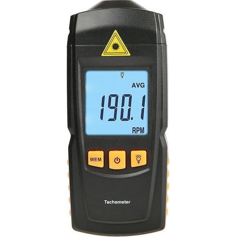 Digital contact type tachometer, engine speed meter, non-contact laser tachometer (1/5)