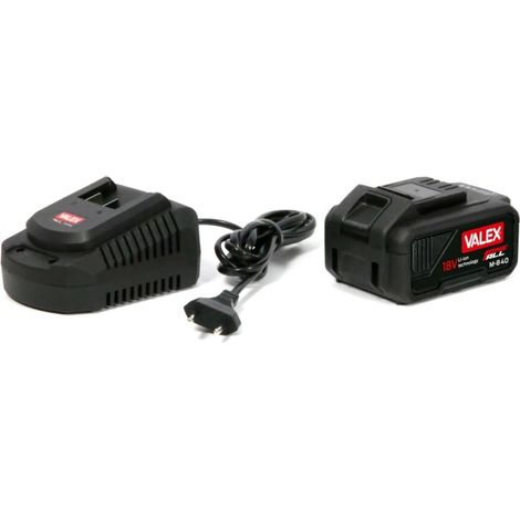 kit chargeur unique et batterie de rechange Valex "One All" - 18V 4 Ah