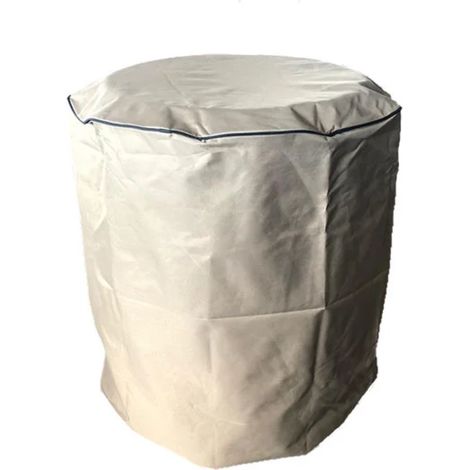 Elementi Wetterschutzhaube für Gasfeuerstelle "Porvoo", braun, 73 x 73 x 67 cm (L x B x H)