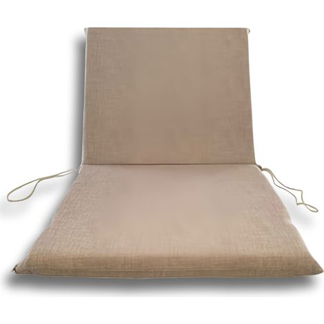 CUSCINO GARDEN BEIGE SCHIEN.BASSO H.5 CM.90X50. Prezzo per 1 pezzo.