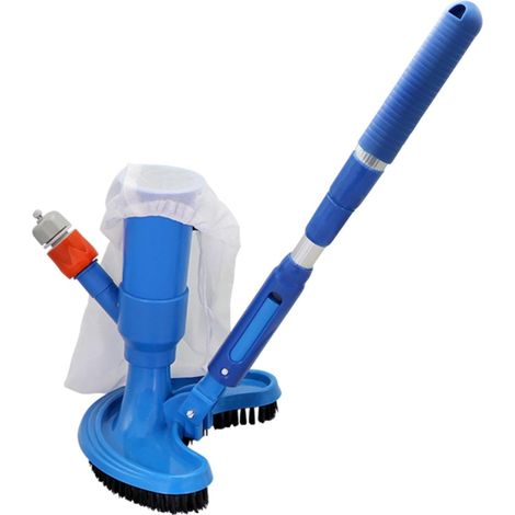Mini aspirateur de Piscine Portatif à Main avec Poignée Rétractable Aspirateur de piscine manuel Pour la fontaine, maison, le jardin, arrière-cour, le spa, bassin, hommes et femmes adultes (1/5)