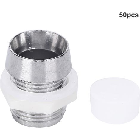 Support de montage LED, accessoire de Base pour Diode électroluminescente de 10mm/0,39 pouces, 50 pièces