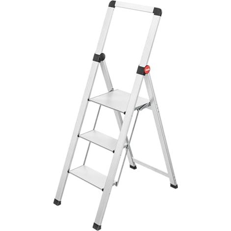 Hailo DK40 BasicLine Design 3-Step Ladder