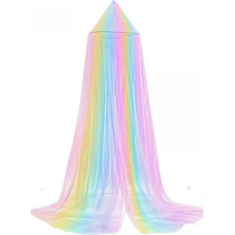 Rainbow Dome Moskitonetz für Einzeltüren – Feinmaschengewebe – passend für alle Bettgrößen (1/5)
