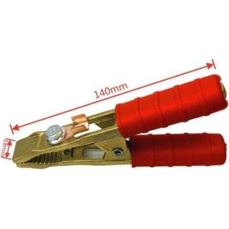 Überbrückungsklemmen aus Messing (+ und -) 400 Ampere – Set mit 2 Klemmen (1/3)