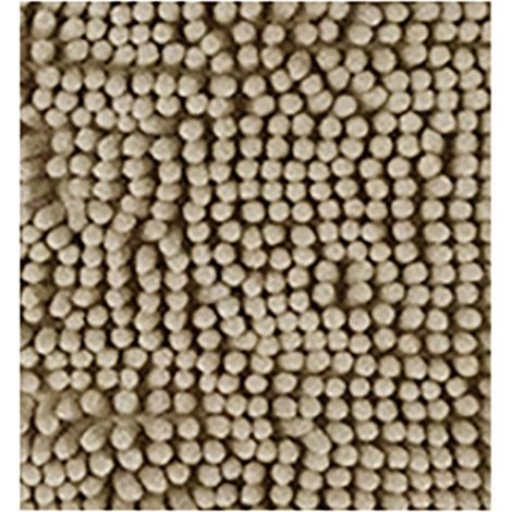 TAPPETO BAGNO POLIESTERE 100% BEIGE - 40X60 CM