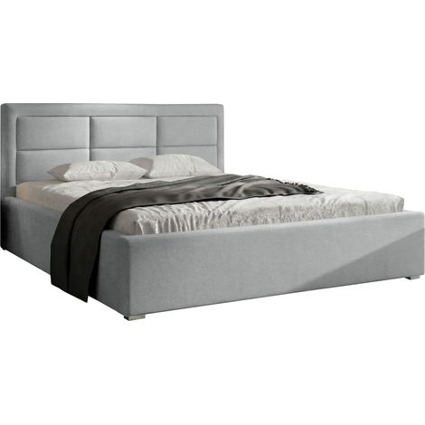 Lit Pomona 103, Victoria 14 866, Unique, 120x200, Tissu, Disponible, 140x223x93cm (1/5)