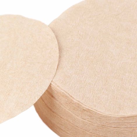 100 Filtres à Café Papier Jetables pour Cafetière Mocha, Lot de 100 Pièces, Diamètre 60mm (Taille No. 6) (1/5)