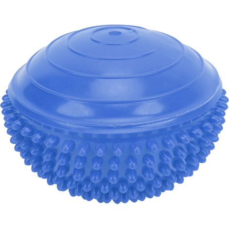 Demi-cercle de massage yoga ballon d'équilibre entraînement tactile dispositif pour enfant bleu (1/5)