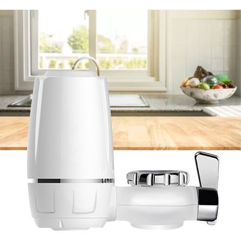 Filtre Robinet ABS avec Sortie d'Eau Chaude et Froide, Purificateur d'Eau à Double Mode pour Cuisine HBF 8905 (1/5)