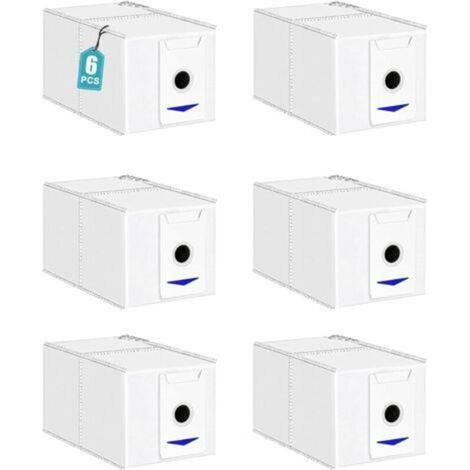 6er-Pack Staubsaugerbeutel, kompatibel mit T30S/T30S PRO/T30 OMNI/T30 PRO OMNI,