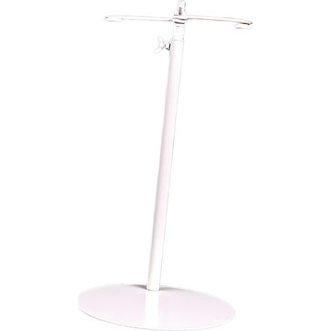 Support pour plantes en fer réglable, Design moderne,-S Blanc