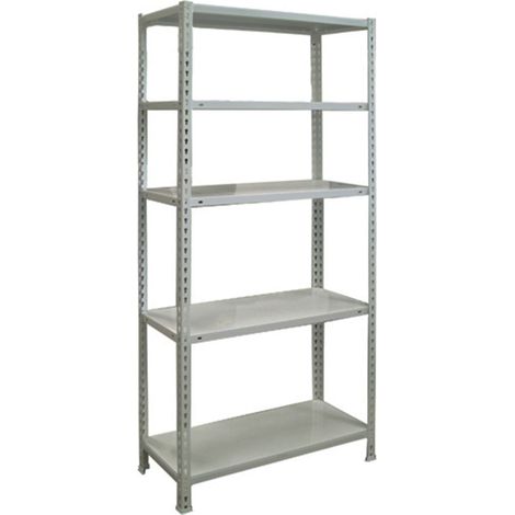 Simonrack Ecoclick mensola metallica grigia robusta 5 livelli