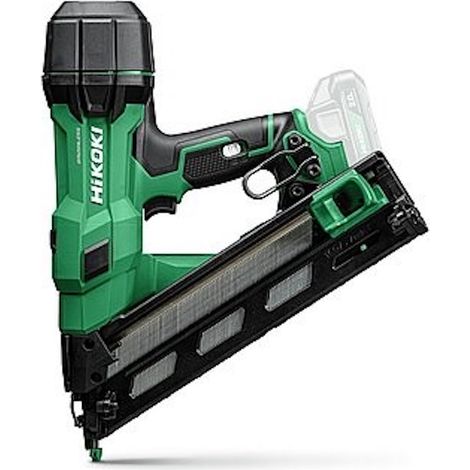 HiKOKI Akku-Stiftnagler 18 V Brushless, 34° Stiftnagler für 15 Gauge/1,8 mm Stiftnägel, incl. Zubehör, Koffer