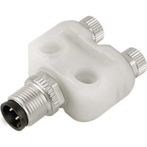 Distribuidor Binder M12 M8 Adaptador Tipo Y 4 Pines