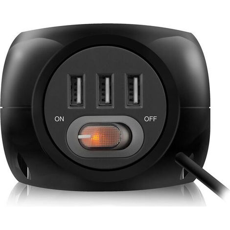 REGLETA EWENT EW3938 CUBO NEGRO EW3938 (1/4)
