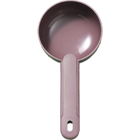 1 cuillère doseuse, manche long ergonomique, pour croquettes chiens chats lapins, aliments secs ou humides, farine et riz (1/5)