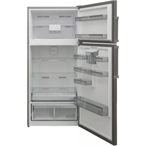 Frigorifero Sharp doppia porta SJNTA35CHDIE 587 lt No Frost water dispenser inox classe E