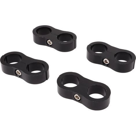 Stück 8AN Schlauchtrenner-Klemme, Kraftstoffleitungs-Montageklemme, Verteiler-Anschlussadapter für 1/2" Kraftstoff-, Öl-, Brems-, Wasser- und Gasleitungen (1/5)