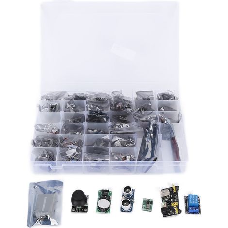 45-in-1 Sensormodul-Kit, Starterset für Elektronik-Bastelprojekte, ideal für Labore und Experimentierbereiche (1/5)