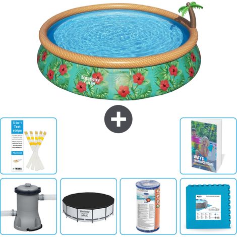 Bestway Bestway Fast Set Ronde - 457x84 cm - 7-pièces S254 (1/5)