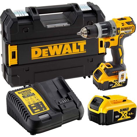 Trapano Avvitatore con percussione 18V 5.0Ah Brushless DEWALT DCD796P2