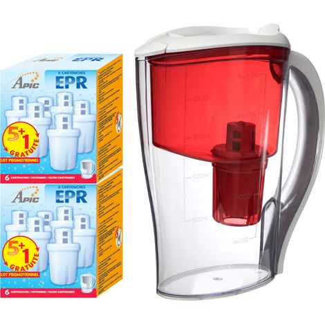 Pack 12 Cartouches et carafe rouge offerte (1/5)