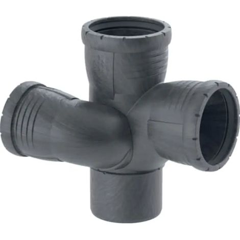 Geberit Silent-Pro Coude de regard 87,5° droit, DN 90 / 70 / 90, 393.463.14.1