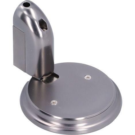 Butée de porte mécanique à pression, coupe-vent, silencieuse, en alliage de zinc, quincaillerie de fixation. (1/5)