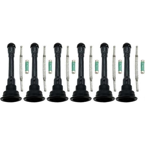 Bobine d'allumage en caoutchouc (6 pièces) avec ressort pour Nissan Altima 1.2, 1.6, 2.0, Rogue, Sentra, Infiniti FX50 M56 (22448-1KT0A) (1/5)