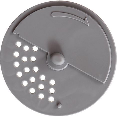 Couvercle de bonde de sol en TPR, attrape-cheveux, désodorisant, polyvalent, portable, pour salle de bain et cuisine. (1/5)