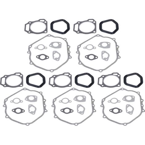 Kit 5 Joints d'Étanchéité pour Générateur Essence, Culasse, Cylindre, Carburateur, Silencieux et Évent, Corps Moteur (1/5)
