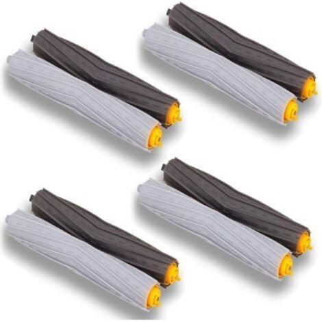 Kit di spazzole di ricambio da 4 pezzi, ricambi e accessori per iRobot Roomba serie 800 e 900. (1/4)