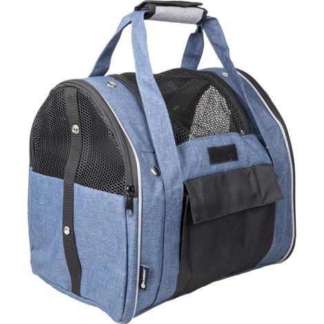 Sac à dos Lenie bleu taille 36 x 32 x 32 cm pour chien max 7 kg. - Flamingo