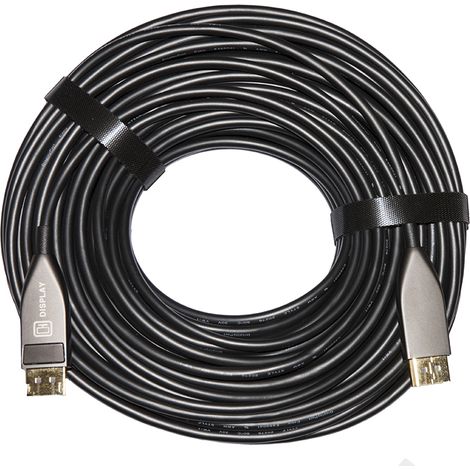 Link Cavo Video Aoc Fibra Ottica Collegamento Displayport 1.2 4k60hz Ultra Hd Mt 80 (1/2)