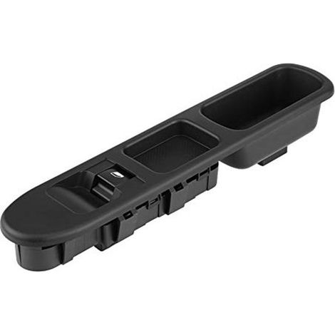 Adecuado para Conmutador de Comando de Lève-Vitre Électrique Côté Passager 6 Broches Verser Peugeot-Geot 207 2007-2015 6490HQ 66554HJ Negro (1/5)