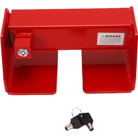 Serrure de Porte de Chargement Robuste, Serrure de Conteneur de Semi-remorque avec Corps renforcé, Finition Antirouille à Poutre Dissimulée, Adaptée aux Remorques, Conteneurs (1/5)