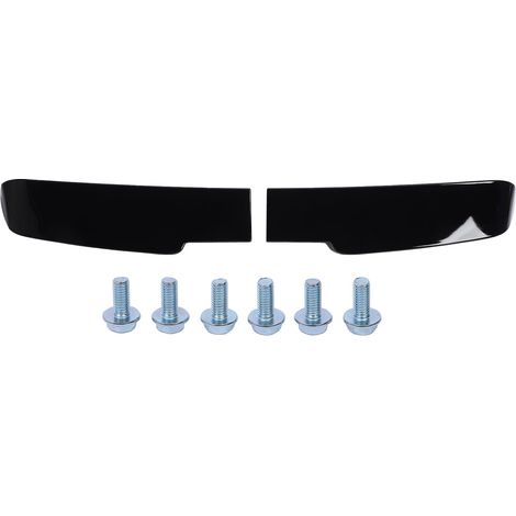 Aileron de toit arrière double battant noir brillant aérodynamique amélioré style sport léger pour T5 T5.1 T6 T6.1 2003 à 2021 (1/5)