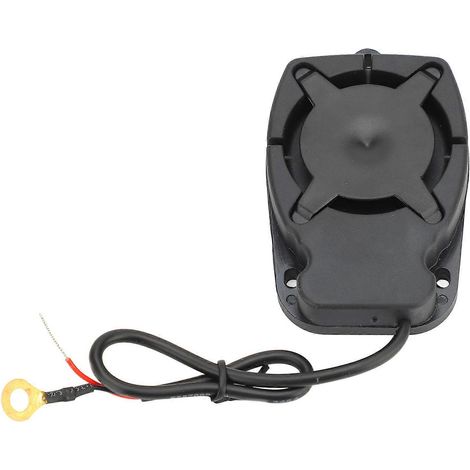 Alarma electrónica con zumbador, 12 V, bocina de tono fuerte, sirena, máximo 120 dB, para seguridad de fábrica, motocicleta y automóvil. (1/5)