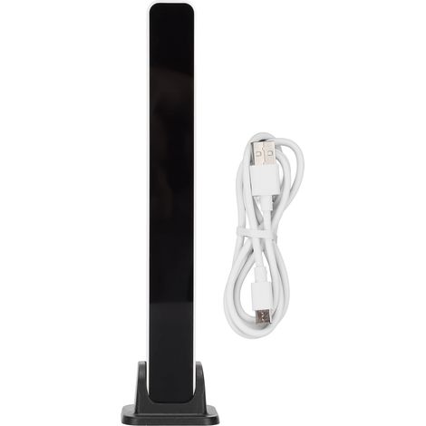 Lampe Rythmique Bluetooth avec 32 Perles Lumineuses Multicolores, Contrôle par Application, 7 Modes de Couleurs, Lumière Blanche (1/5)