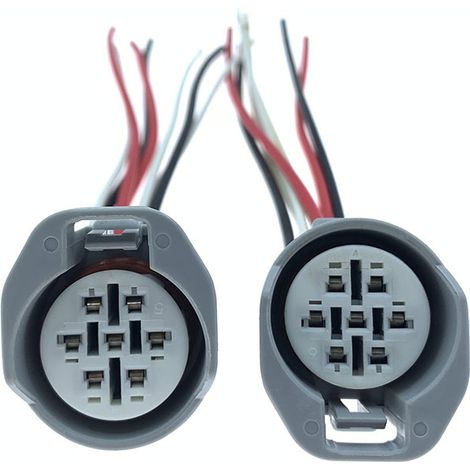 Applicable aux prises de phares et antibrouillards des Mazda 3 Axela, Mazda 6, CX-5, Atenza et CX-7 -- JB1408-7P
