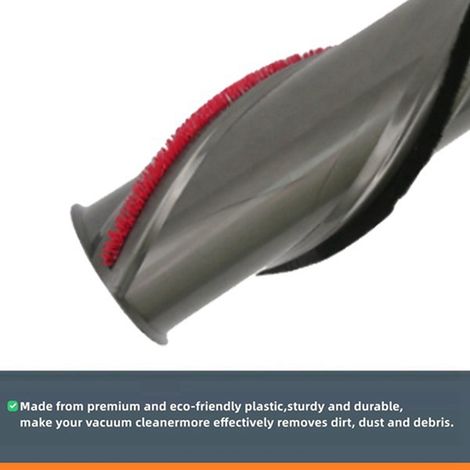 2 pieces, colors as shown, material: plastic, suitable for V15 electric vacuum cleaners, floor brush with integrated rotating brush.