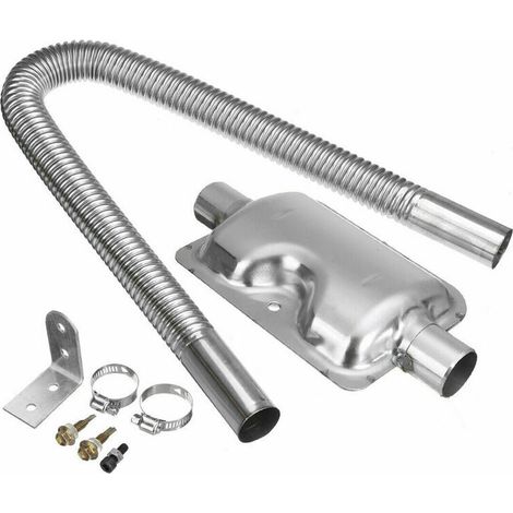 royaluxe - Chauffage Diesel Air Parking 600mm Tuyau d'échappement 24mm Silencieux Kit de silencieux (1/5)
