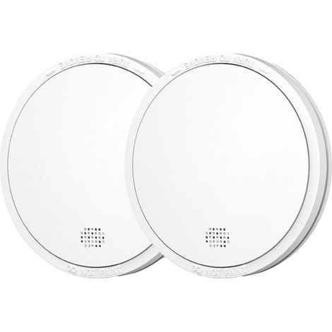Détecteur de fumée, autonomie de batterie de 10 ans, alarme de 85 dB, 2PC (1/2)