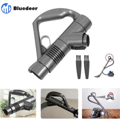 2 pièces Poignée de remplacement pour aspirateurs Dyson DC19 DC23 DC26 DC29 DC32 DC36 DC37 (gris/titane) Accessoire pour aspirateur (1/5)